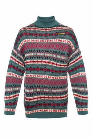 Patterned turtleneck with holes, zdjęcie 1 Patterned turtleneck with holes od Balenciaga